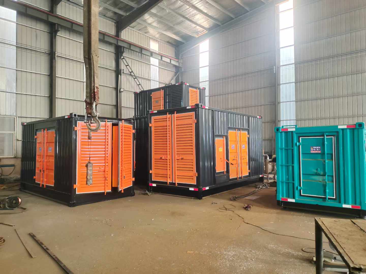 白城500kw柴油发电机组可以带动多少功率设备？